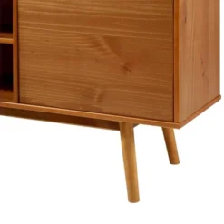 Solid Wood Mid-Century Modern TV Stand For TVs Up To 80" - Saracina Home 24 Solid Wood Mid-Century Modern TV Stand For TVs Up To 80" - Saracina Home -Furniture Outlet Store GUEST 02c30fcf b7ab 43cd 9305 b3f81da7e58b
