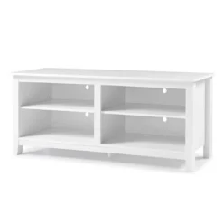 Transitional 4 Cubby Wood Open Storage TV Stand For TVs Up To 65"- Saracina Home 32 Transitional 4 Cubby Wood Open Storage TV Stand For TVs Up To 65"- Saracina Home -Furniture Outlet Store GUEST 09d6532b 6b78 4d5b b243 91ca1fb63961
