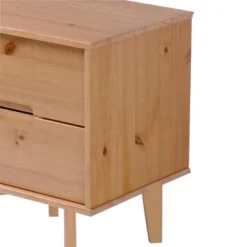Mid-Century Modern Wood Nightstand - Saracina Home -Furniture Outlet Store GUEST 0e625427 4e53 409c 93f2 180030666c77