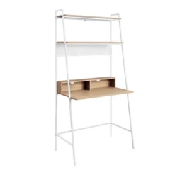 36" Writing Desk With Open Storage Ladder Bookshelf - Saracina Home -Furniture Outlet Store GUEST 108fd04d 734b 4161 811d 43686b237442
