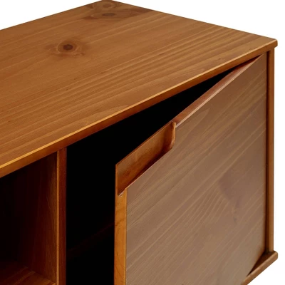 Solid Wood Mid-Century Modern TV Stand For TVs Up To 80" - Saracina Home 13 Solid Wood Mid-Century Modern TV Stand For TVs Up To 80" - Saracina Home - Image 13