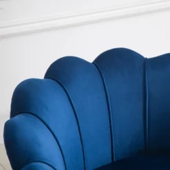 HomCom Elegant Velvet Upholstered Accent Leisure Club Chair With Gold Metal Legs 15 HomCom Elegant Velvet Upholstered Accent Leisure Club Chair With Gold Metal Legs -Furniture Outlet Store GUEST 17944fc6 ba91 4e26 a8d8 2453f7f19394