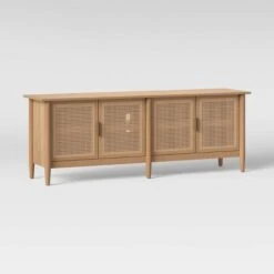 Wood & Cane Media Console - Hearth & Hand™ With Magnolia -Furniture Outlet Store GUEST 1c1dca7b 1736 48f4 8e86 9e4c0d154a61
