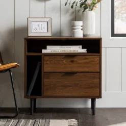 Rockwell Modern Storage Nightstand - Saracina Home -Furniture Outlet Store GUEST 1f3fc2b2 ae5c 4ffa 8299 3f45a89116eb