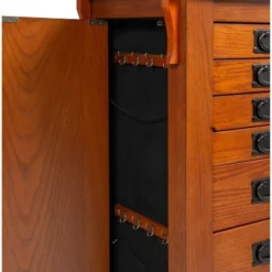 Delia Jewelry Armoire Brown - Powell Company 23 Delia Jewelry Armoire Brown - Powell Company -Furniture Outlet Store GUEST 2245716a fa42 47af 9bbe f7ab634fcde4