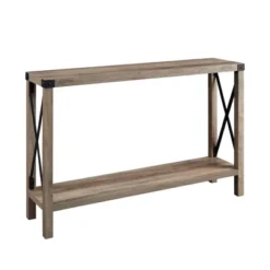 Sophie Rustic Industrial X Frame Entry Table - Saracina Home 25 Sophie Rustic Industrial X Frame Entry Table - Saracina Home -Furniture Outlet Store GUEST 2292a929 879a 40c9 b1e6 a320c41470f7