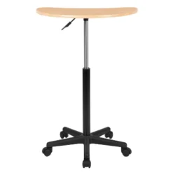 Emma And Oliver Sit To Stand Mobile Laptop Computer Desk - Portable Rolling Standing Desk -Furniture Outlet Store GUEST 271238e4 47a7 4efd 8d2c 214555ef05e1