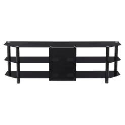 Travers Open Shelves TV Stand For TVs Up To 82" Black - CorLiving 15 Travers Open Shelves TV Stand For TVs Up To 82" Black - CorLiving -Furniture Outlet Store GUEST 2c86afcd 5fff 406c 8591 f830049a908a