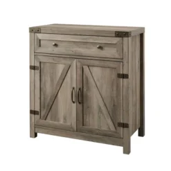 Clarabelle Rustic Farmhouse Barn Door Accent Cabinet - Saracina Home -Furniture Outlet Store GUEST 2d8d5b55 e561 4227 a574 1572e2ec7530