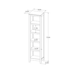 72" Carson Narrow Bookcase - Threshold 14 72" Carson Narrow Bookcase - Threshold -Furniture Outlet Store GUEST 2f5b1add e3dc 46cd a227 07b43a380bc4