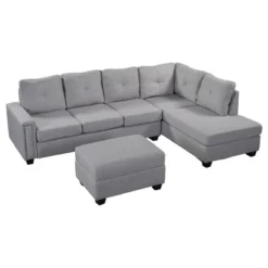 108" Reversible L-Shape Sectional Sofa Couch With Storage Ottoman-ModernLuxe -Furniture Outlet Store GUEST 3035f666 1fcd 484c 8f89 77d780d2d56c