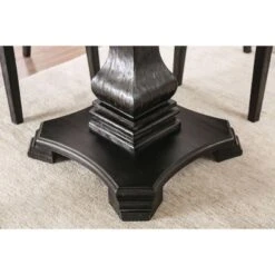 Buckley Round Dining Table White/Black - HOMES: Inside + Out 18 Buckley Round Dining Table White/Black - HOMES: Inside + Out -Furniture Outlet Store GUEST 3059dafa 2202 408f be96 050eeec8d055