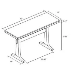Pedestal Wood Console Table - Natural - Hearth & Hand™ With Magnolia 11 Pedestal Wood Console Table - Natural - Hearth & Hand™ With Magnolia -Furniture Outlet Store GUEST 31a54363 58b5 41eb a744 699d14d31368
