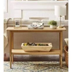 Gretna Narrow Console Table Natural - Threshold™ -Furniture Outlet Store GUEST 31fede49 ac3f 489d 875d 175e74c636e1