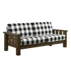 Jovie Gingham Rustic Sofa - HOMES: Inside + Out 9 Jovie Gingham Rustic Sofa - HOMES: Inside + Out -Furniture Outlet Store GUEST 3395486d aa46 4a1a a252 72838a93d30e