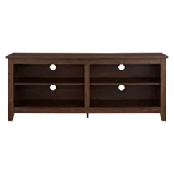 Transitional 4 Cubby Wood Open Storage TV Stand For TVs Up To 65"- Saracina Home 31 Transitional 4 Cubby Wood Open Storage TV Stand For TVs Up To 65"- Saracina Home -Furniture Outlet Store GUEST 35ddccd8 7420 4781 824a 55a3b4dec1bf