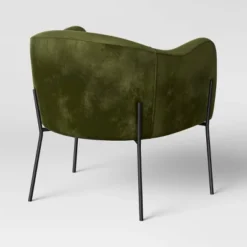Gladden Rounded Back Anywhere Chair Dark Green - Threshold™ -Furniture Outlet Store GUEST 3626b6f8 9117 453d ba49 abf970c92318