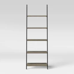 72" Loring 5 Shelf Leaning Bookshelf - Threshold™ -Furniture Outlet Store GUEST 3b2af214 2cb4 4112 aa0d 454af67e18fa