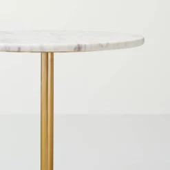 Marble Top Accent Side Table Brass/White - Hearth & Hand™ With Magnolia 7 Marble Top Accent Side Table Brass/White - Hearth & Hand™ With Magnolia -Furniture Outlet Store GUEST 3e00fcf3 7209 4b47 b130 bc6360423e97