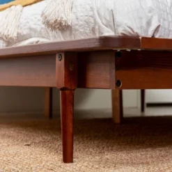 Boho Solid Wood Spindle Platform Bed - Saracina Home -Furniture Outlet Store GUEST 3eed612c 8a92 4ef4 835b fe0d274d907d