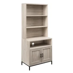 64.12" Orin Modern 2 Door Bookshelf Hutch - Saracina Home 24 64.12" Orin Modern 2 Door Bookshelf Hutch - Saracina Home -Furniture Outlet Store GUEST 4533baad 7e0e 473b a184 41d33d5548af