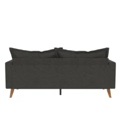 Maryan Pillowback Wood Stretcher Sofa Gray Linen - Room & Joy 15 Maryan Pillowback Wood Stretcher Sofa Gray Linen - Room & Joy -Furniture Outlet Store GUEST 4538ad06 746c 4572 997f 4006936256c1