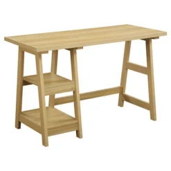 Designs2Go Trestle Desk With Shelves - Breighton Home -Furniture Outlet Store GUEST 4b76c7d6 a99f 4fdf 9122 42818e9ee920