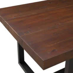 72" Modern Farmhouse Solid Wood Distressed Plank Top Dining Table - Saracina Home -Furniture Outlet Store GUEST 4c7771cf 0134 4e60 af5f adf6bf8766c0