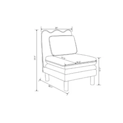 Bencia Slipper Chair Mustard - Opalhouse™ Designed With Jungalow™ -Furniture Outlet Store GUEST 4d80f964 dbda 460c 8ee2 654eb7314d72