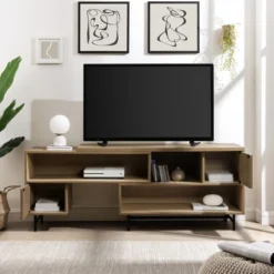 Modern Reeded Door Extendable TV Stand For TVs Up To 50" - Saracina Home 18 Modern Reeded Door Extendable TV Stand For TVs Up To 50" - Saracina Home -Furniture Outlet Store GUEST 4ec78b70 4c65 40cb ac6e 350b0e995cb0