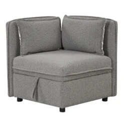 122.8" Minimalist Convertible Modular Sofa, Upholstered Sectional Sofa Couch With 5 Pillows-ModernLuxe 25 122.8" Minimalist Convertible Modular Sofa, Upholstered Sectional Sofa Couch With 5 Pillows-ModernLuxe -Furniture Outlet Store GUEST 4f5df18d 3a41 40e4 ab5d d5cf1bbfde15