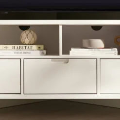 Cara Mid-Century Modern 3 Drawer Corner TV Stand For TVs Up To 58" - Saracina Home 32 Cara Mid-Century Modern 3 Drawer Corner TV Stand For TVs Up To 58" - Saracina Home -Furniture Outlet Store GUEST 4fd87e73 4820 481c 992e dd4b9bda1b48