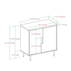 Modern Accent Cabinet With Color Pop Interior - Saracina Home 14 Modern Accent Cabinet With Color Pop Interior - Saracina Home -Furniture Outlet Store GUEST 5086d616 ad3e 40ba bca2 a4861a7e7a12