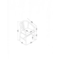 Sculpted Wood Dining Chair - Hearth & Hand™ With Magnolia -Furniture Outlet Store GUEST 50d91881 8a02 41a2 825a e0f5f686a73c