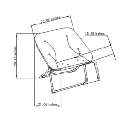 Folding Dish Kids’ Chair - Pillowfort™ -Furniture Outlet Store GUEST 53cafdeb cd12 4604 8d7b b3a6678386a0