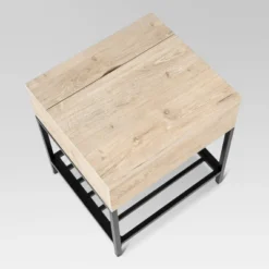 Loring End Table With Charging Station - Threshold™ 10 Loring End Table With Charging Station - Threshold™ -Furniture Outlet Store GUEST 549b3ccc 3106 4063 b684 102c174f5c61