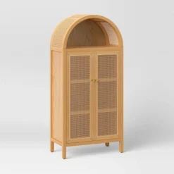 Woven Arched Wood Cabinet - Threshold™ -Furniture Outlet Store GUEST 55ee5cc0 3aff 4967 be03 2e31c724f280