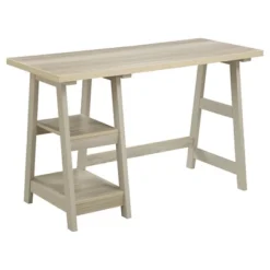 Designs2Go Trestle Desk With Shelves - Breighton Home -Furniture Outlet Store GUEST 56518931 3089 42a6 88ab f60331c97f7f