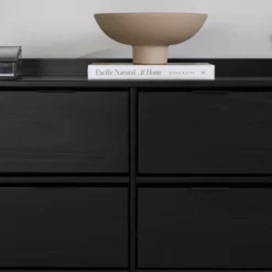 Mid-Century Modern Solid Wood 6 Drawer Double Dresser - Saracina Home -Furniture Outlet Store GUEST 59f3139b 2974 46e1 b17c af38666f439d