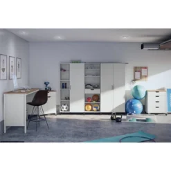 36" Vario 2 Door Wide Storage Cabinet White - Room & Joy -Furniture Outlet Store GUEST 5a39d250 3a19 43a3 9317 7f3737f27ec1