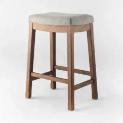 Candor Wood And Upholstered Saddle Counter Height Barstool - Threshold™ 14 Candor Wood And Upholstered Saddle Counter Height Barstool - Threshold™ -Furniture Outlet Store GUEST 5b16e3f6 659a 452c 94c6 c37d9de19550