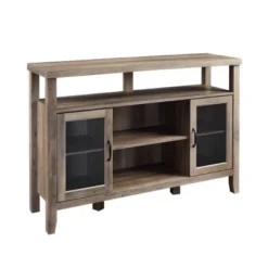 Rustic Transitional Double Door Highboy Buffet - Saracina Home -Furniture Outlet Store GUEST 5d895749 a009 4c12 a4de 272f335b6ae3