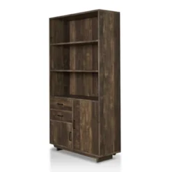 69.8" Tappan Bookcase With Cabinet Reclaimed Oak - HOMES: Inside + Out 9 69.8" Tappan Bookcase With Cabinet Reclaimed Oak - HOMES: Inside + Out -Furniture Outlet Store GUEST 6126529a 5085 49be aa77 9ed263a2e1ad