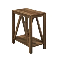 Taylen A Frame Farmhouse Open Storage Side Table - Saracina Home 13 Taylen A Frame Farmhouse Open Storage Side Table - Saracina Home -Furniture Outlet Store GUEST 66db052e a2e0 4050 96f6 499d622071f8