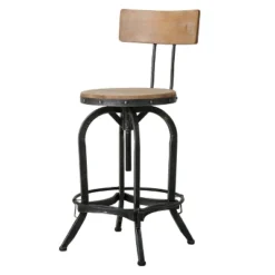 Stirling Adjustable Barstool - Christopher Knight Home -Furniture Outlet Store GUEST 67011465 fb7e 4df9 bdab c2a73c5338c6