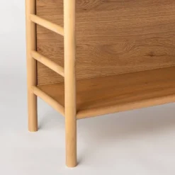 72" Holladay Curved Wooden Bookcase - Threshold™ Designed With Studio McGee -Furniture Outlet Store GUEST 68f47188 5121 4717 ac39 f4ceeabd4e01