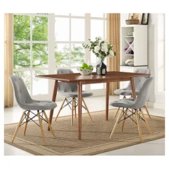 60" Mid-Century Rectangle Dining Table - Saracina Home -Furniture Outlet Store GUEST 6a2c23b7 f0b8 40ef 8c8f e2fb1eb80d96