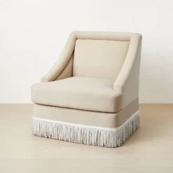 Alberhill Velvet Accent Chair With Fringe - Opalhouse™ Designed With Jungalow™ -Furniture Outlet Store GUEST 6a2c8665 b5eb 4e71 9163 3f7b29c4d6c7