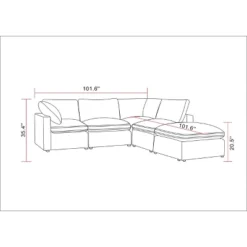 5pc Allandale Modular Sectional Sofa Set - Project 62™ 13 5pc Allandale Modular Sectional Sofa Set - Project 62™ -Furniture Outlet Store GUEST 6fe5734f a99e 4188 b902 bcc9240740b5