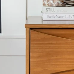 Mid-Century Modern Contoured 6 Drawer Dresser - Saracina Home -Furniture Outlet Store GUEST 71c9be2a 09cc 41cf 9386 e450829688c2